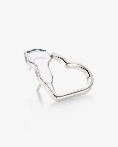 Heart-Shaped Ultrasound Probe Lapel Pin